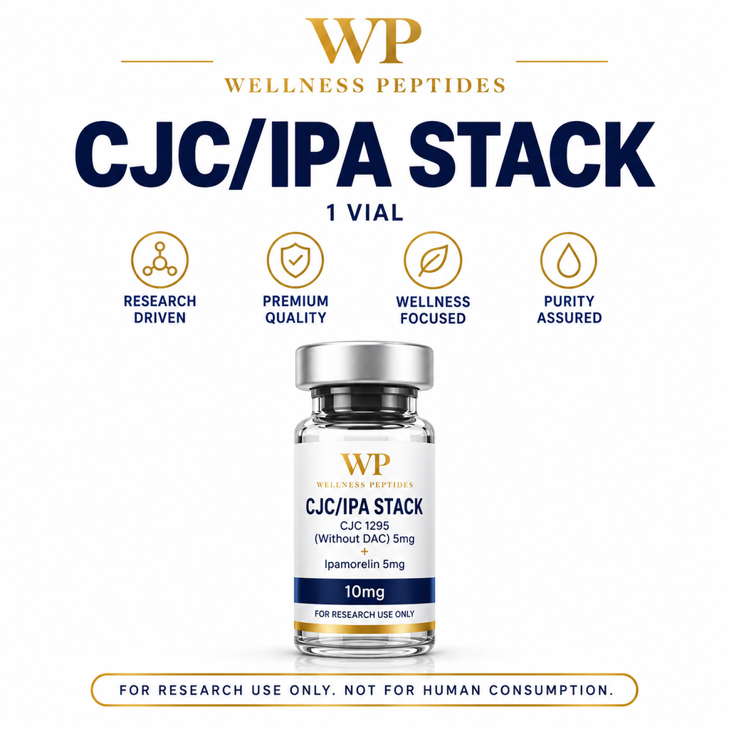 CJC/Ipa Stack- (CJC-1295 (Without DAC) 5mg + Ipamorelin 5mg)