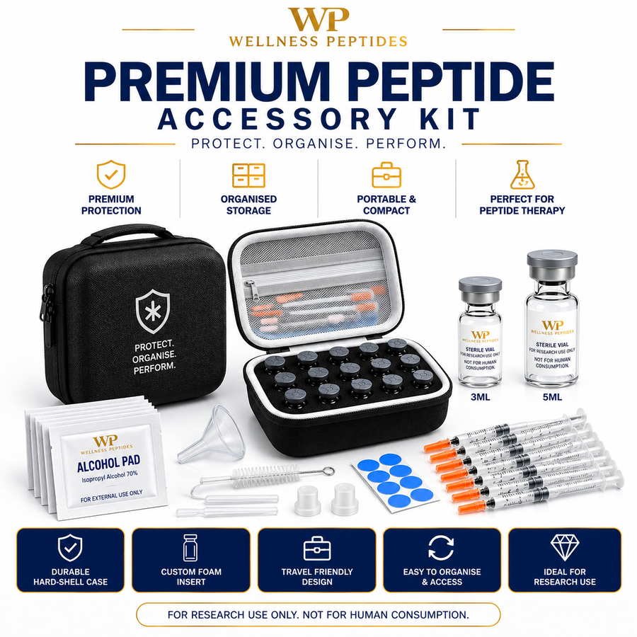 15-Vial Peptide Storage & Travel Case